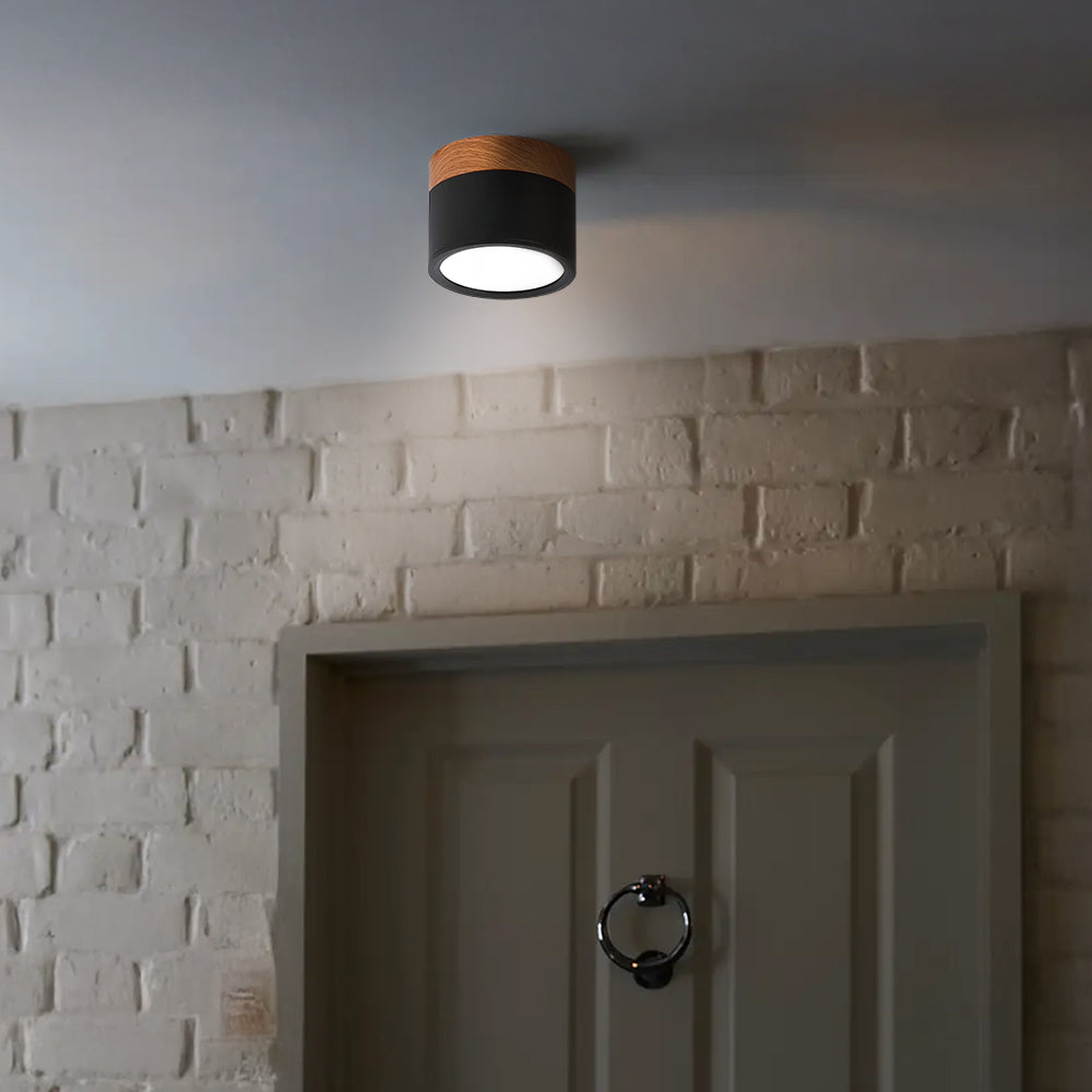 Modern Cylinder LED Flush Mount Ceiling Light
