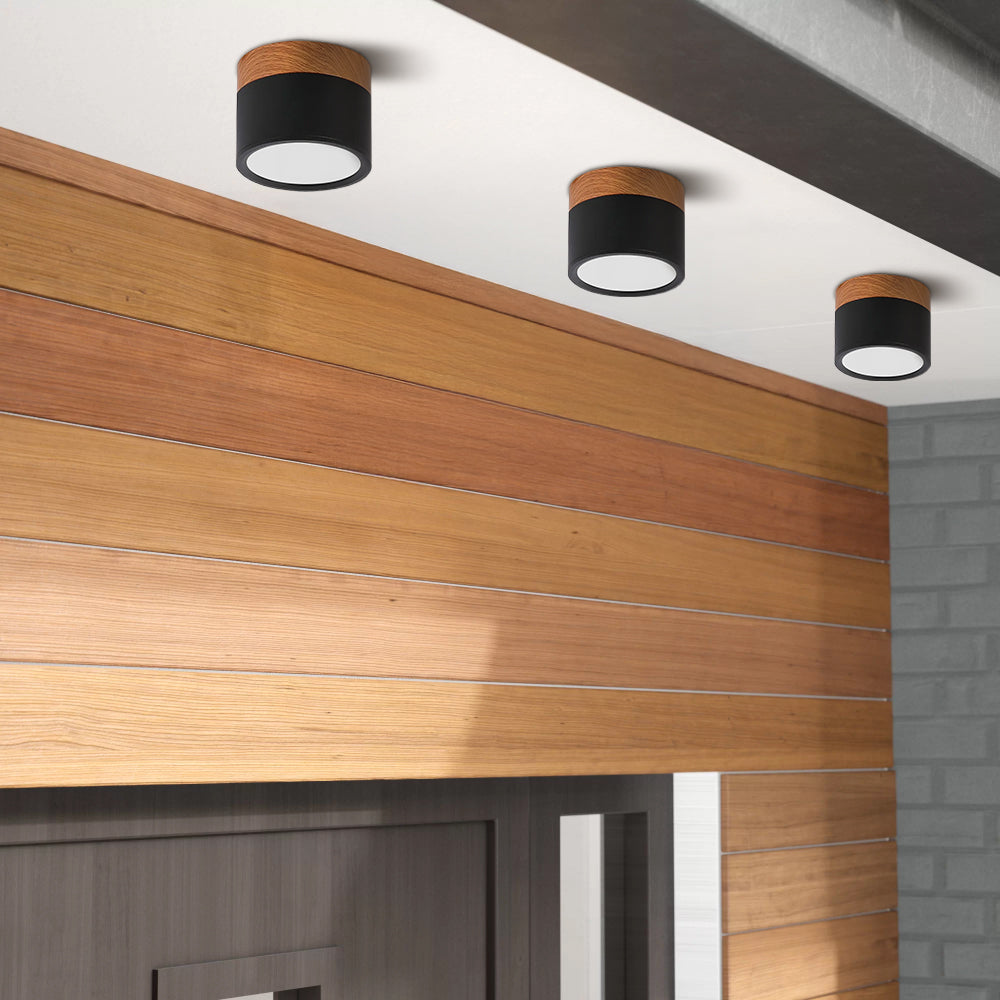 Modern Cylinder LED Flush Mount Ceiling Light