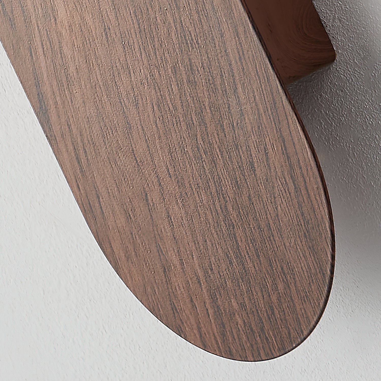 Modern Wood or Walnut Wall Light with Plug or Hardwired Options