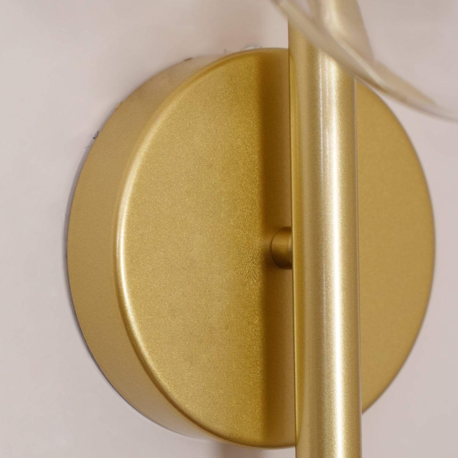 Nordic Ripple Glass Wall Light Modern Round Sconce