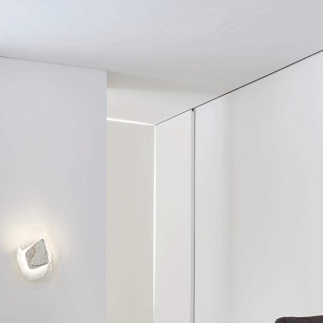 Modern Artistic Black Glass Wall Light for Living Room or Bedroom