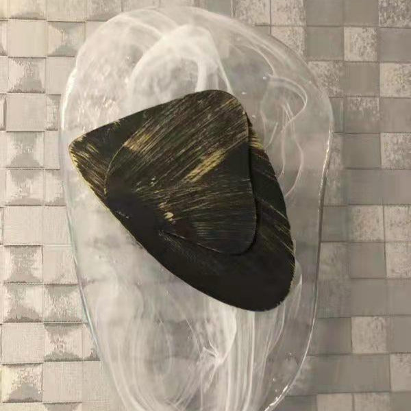 Modern Artistic Black Glass Wall Light for Living Room or Bedroom