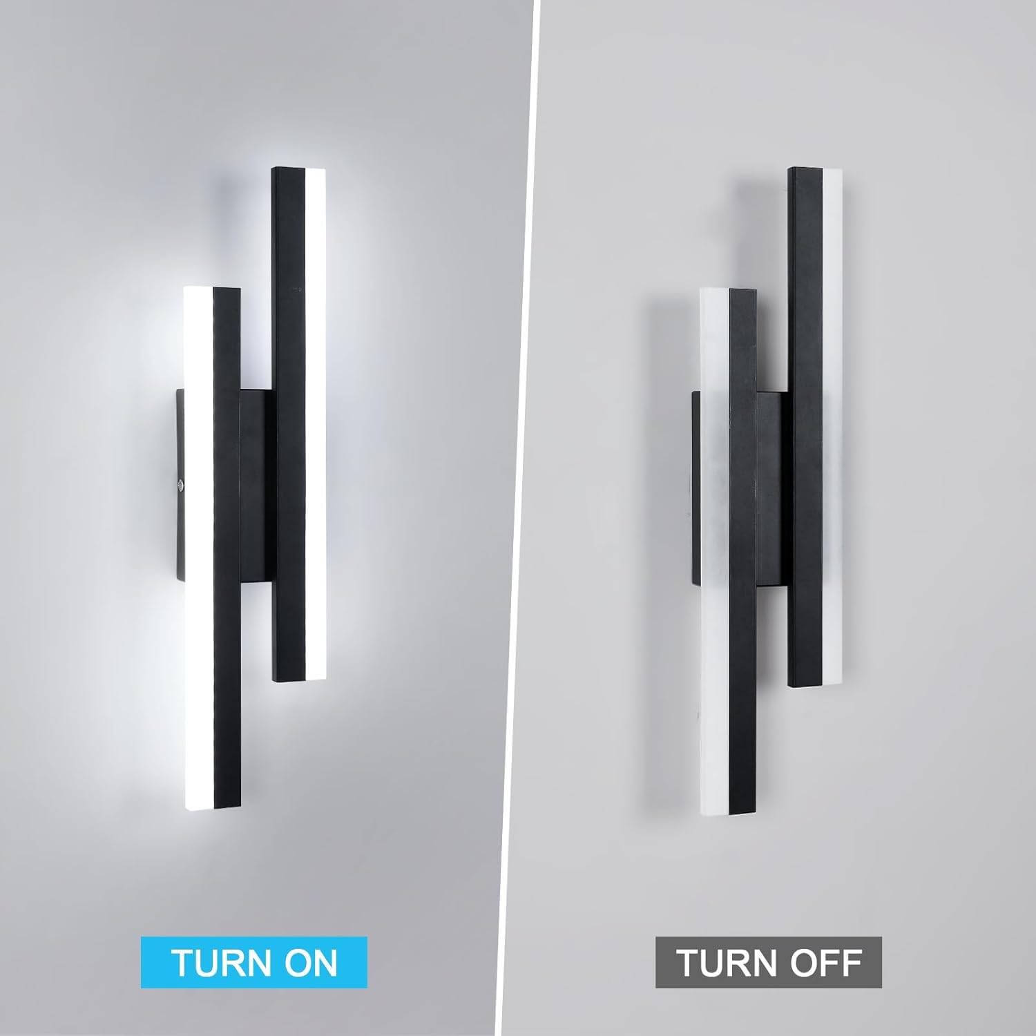 Modern LED Acrylic Wall Sconce Light for Living Room Bedroom Hallway