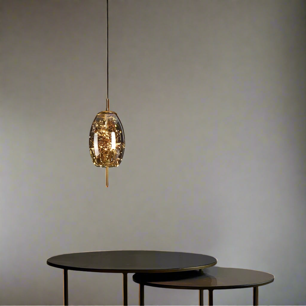 Scandinavian LED Glass Pendant Light