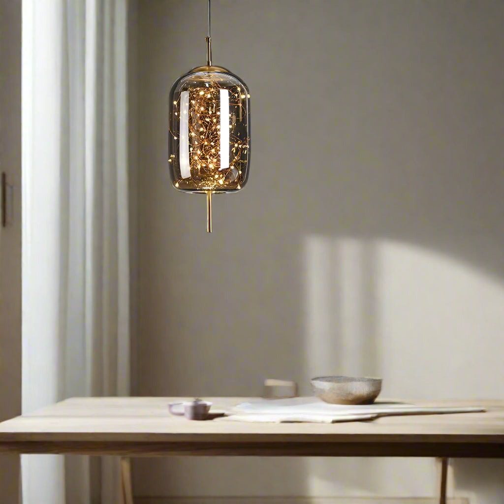 Scandinavian LED Glass Pendant Light