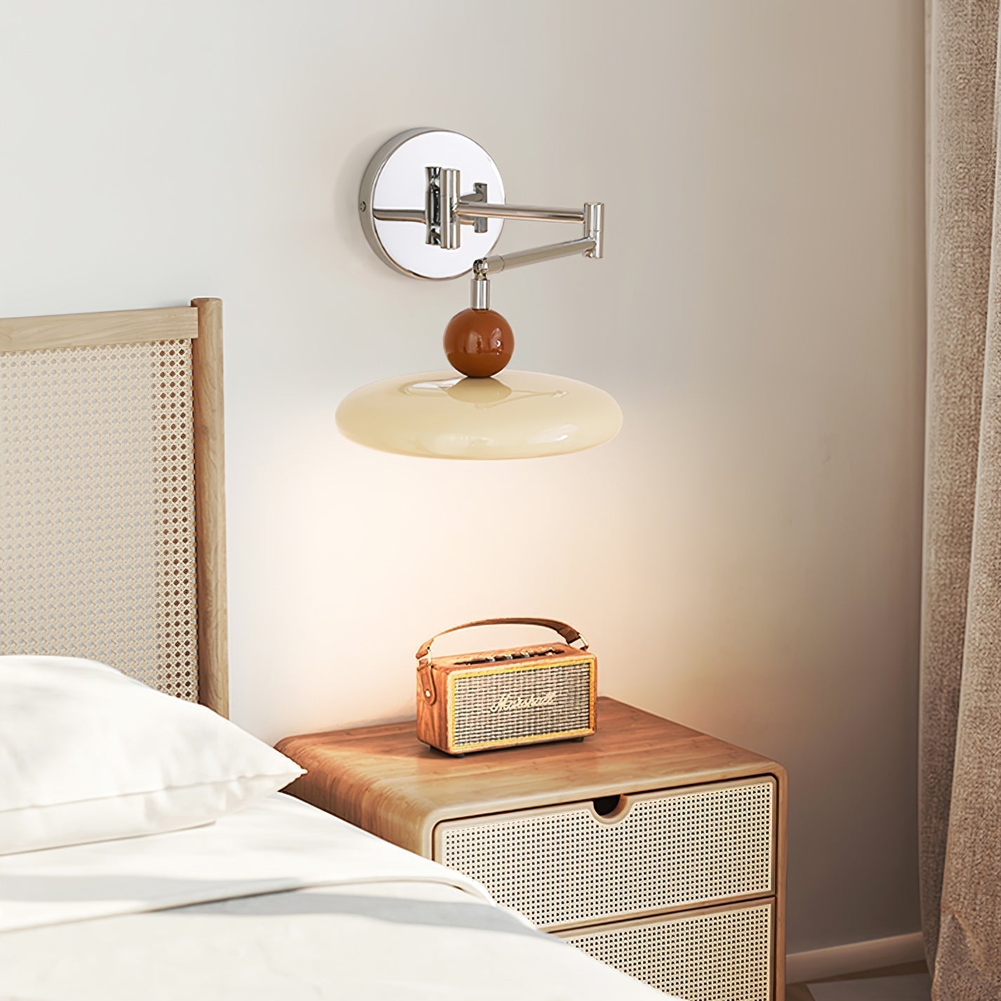 Modern Swing Arm Wall Light Adjustable LED Wall Lamp