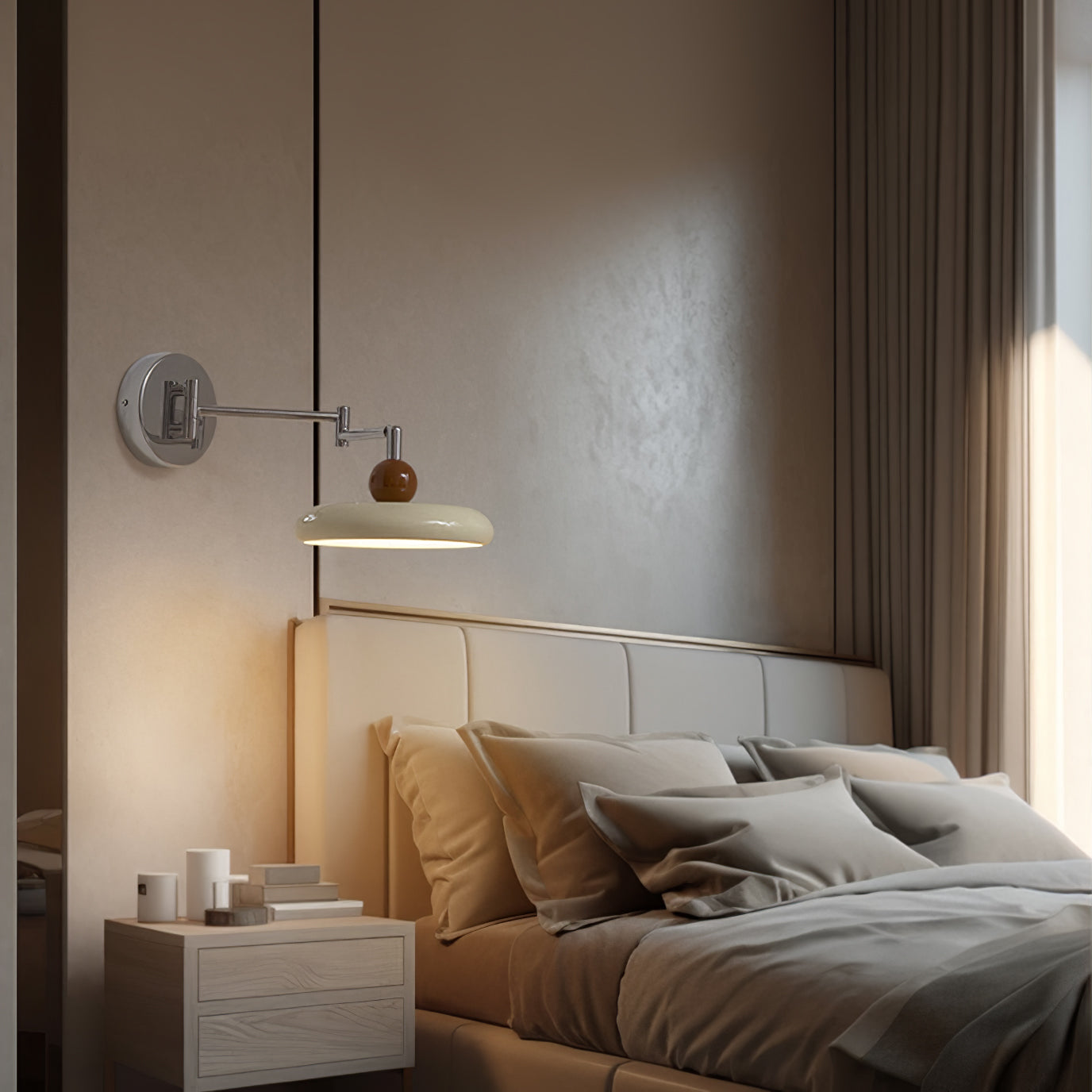 Modern Swing Arm Wall Light Adjustable LED Wall Lamp