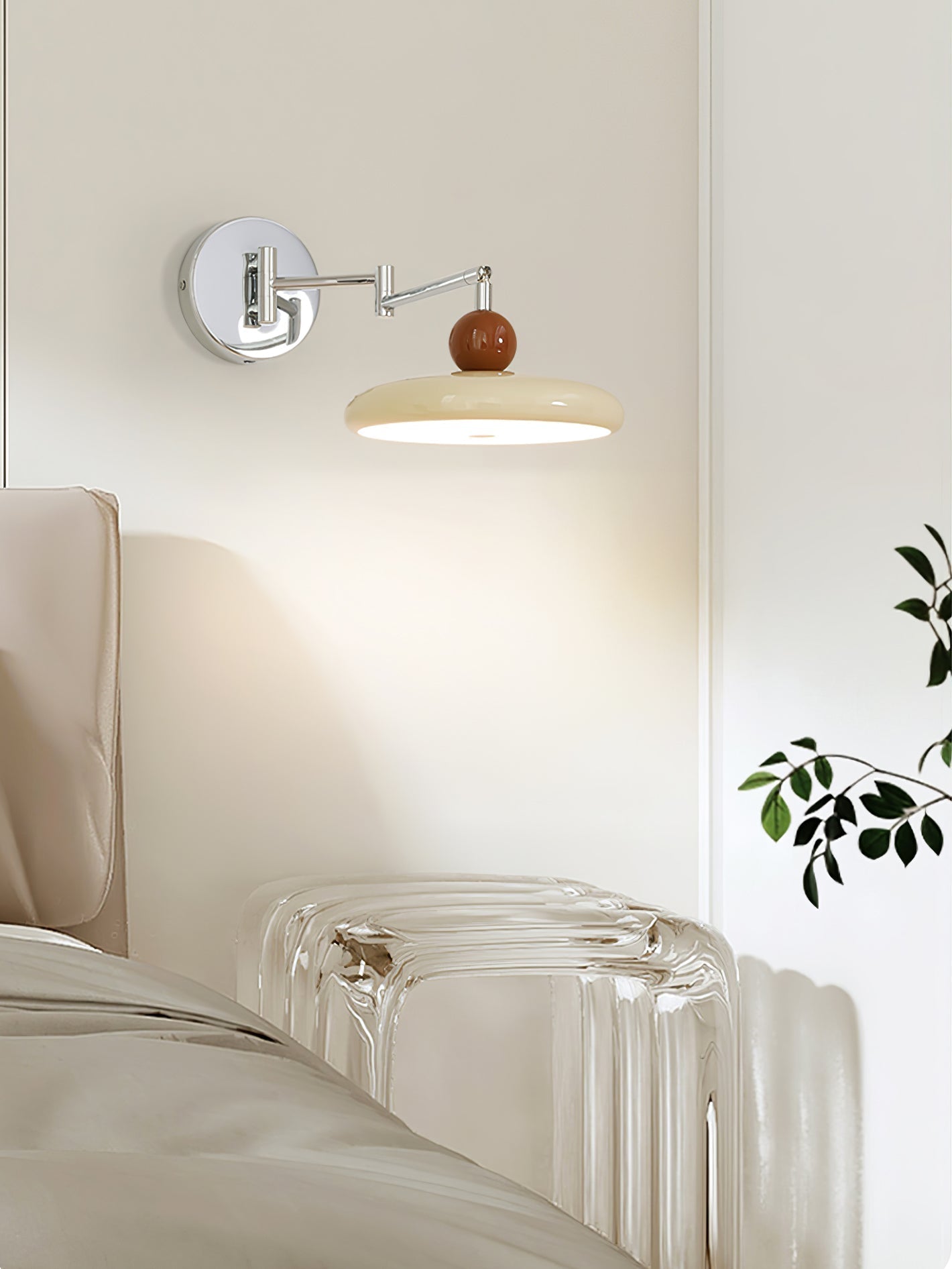 Modern Swing Arm Wall Light Adjustable LED Wall Lamp
