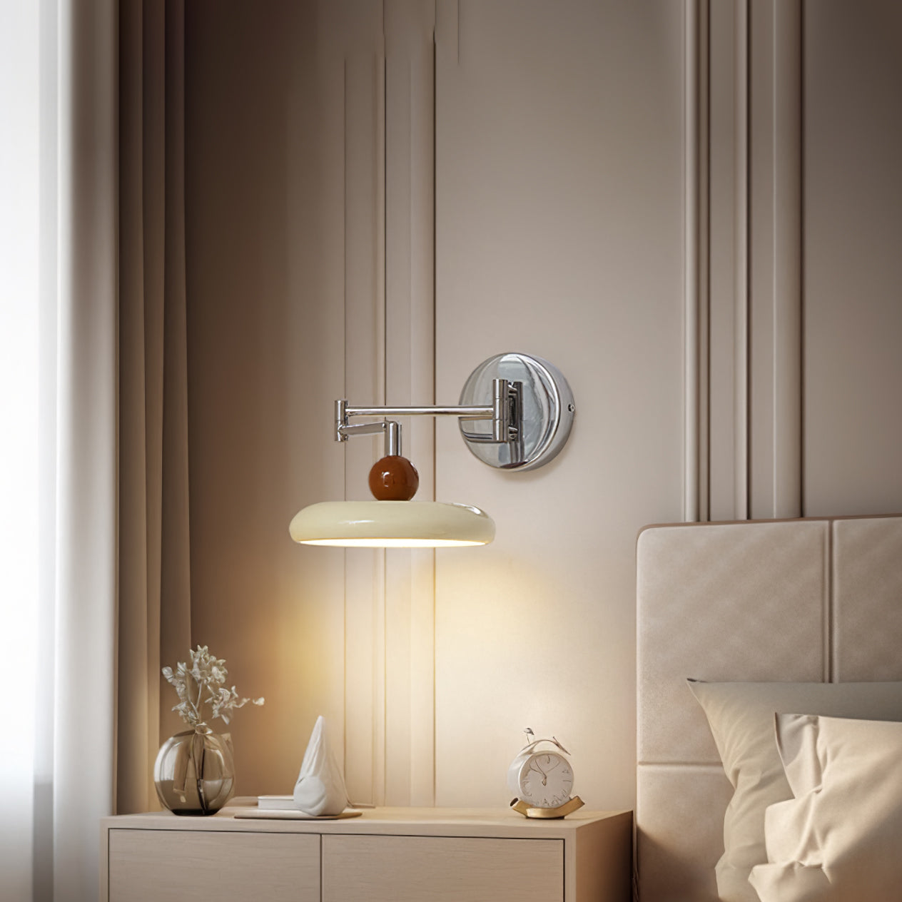 Modern Swing Arm Wall Light Adjustable LED Wall Lamp