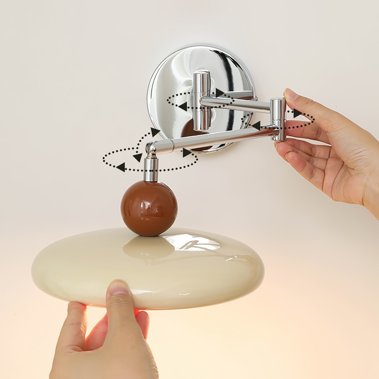 Modern Swing Arm Wall Light Adjustable LED Wall Lamp
