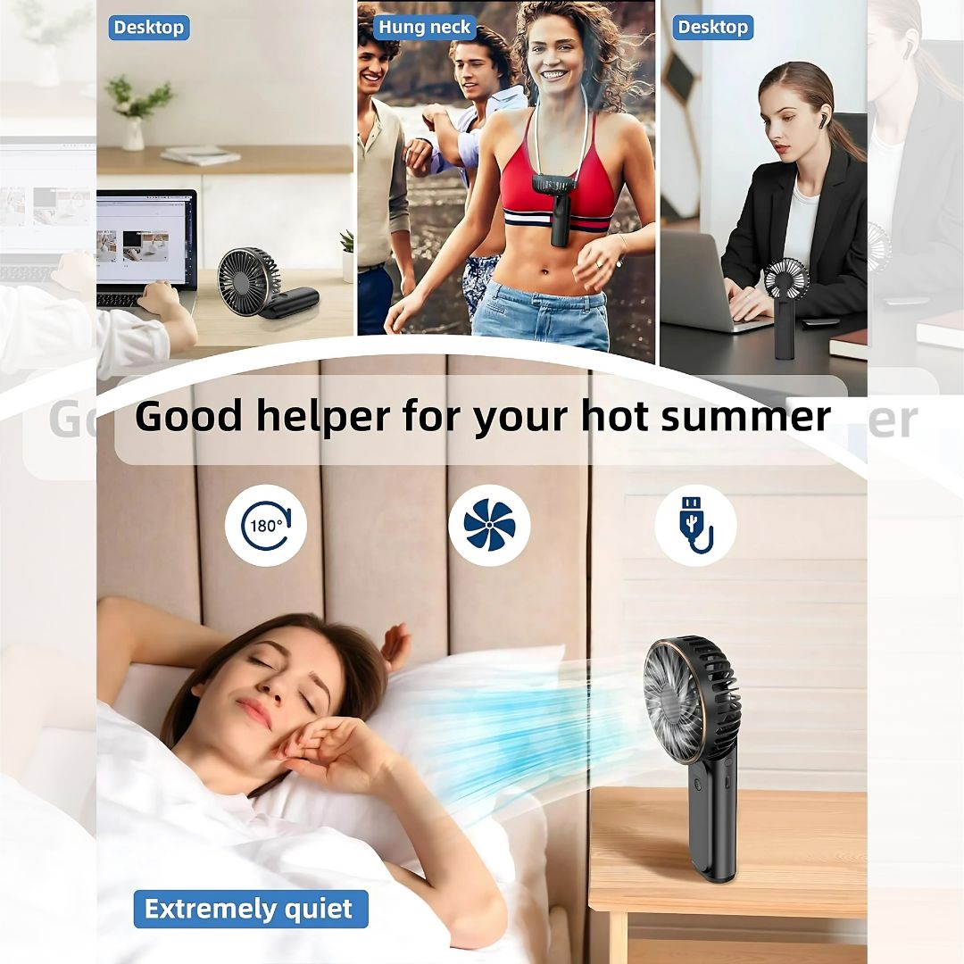Portable Handheld Folding Fan