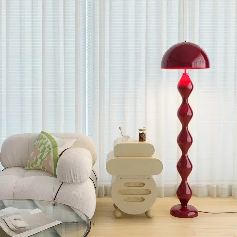 Scandinavian Style Modern Floor Lamp with Soft LED Light