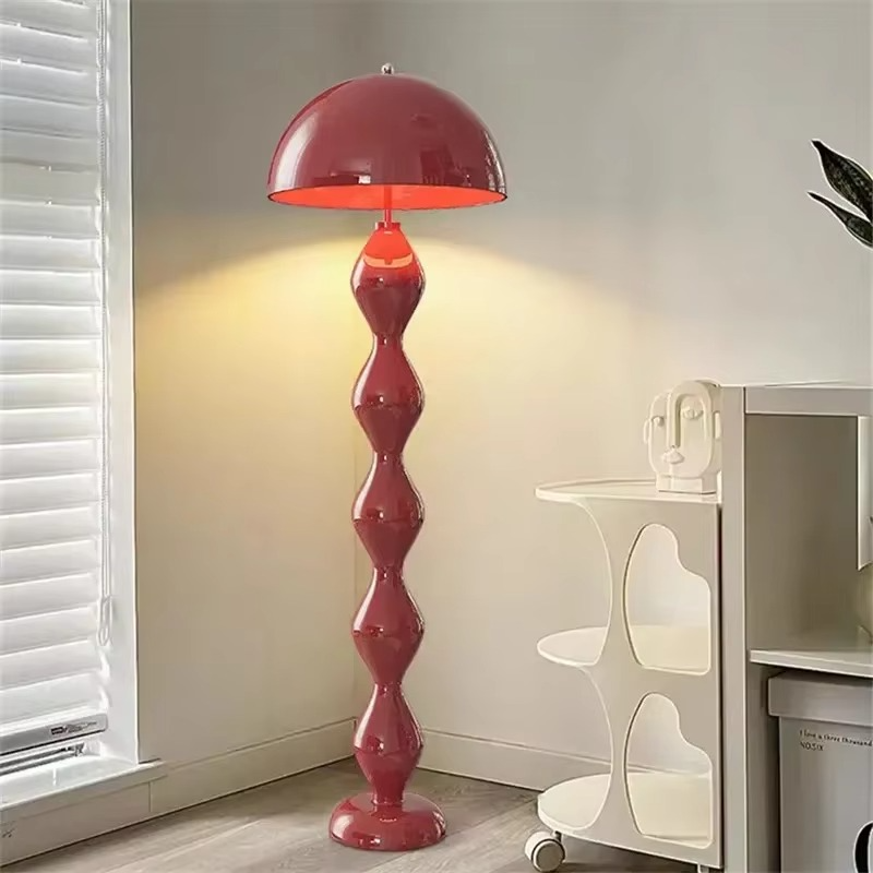Scandinavian Style Modern Floor Lamp with Soft LED Light