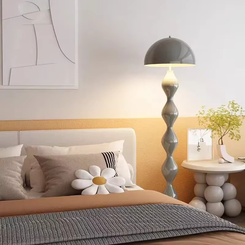 Scandinavian Style Modern Floor Lamp with Soft LED Light