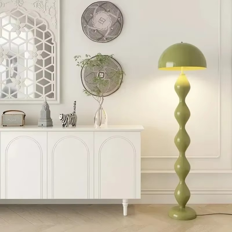 Scandinavian Style Modern Floor Lamp with Soft LED Light