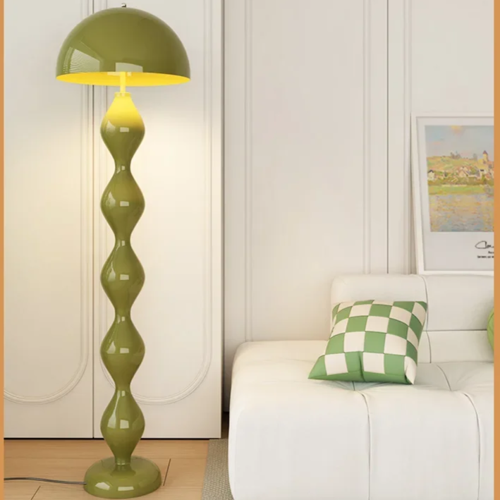 Scandinavian Style Modern Floor Lamp with Soft LED Light