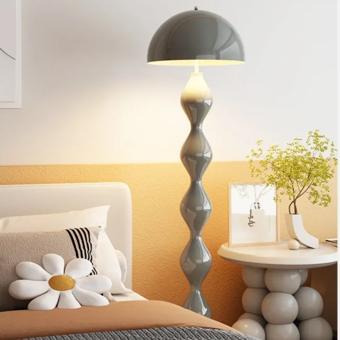 Scandinavian Style Modern Floor Lamp with Soft LED Light