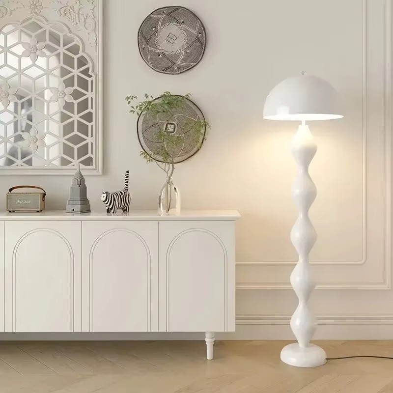 Scandinavian Style Modern Floor Lamp with Soft LED Light