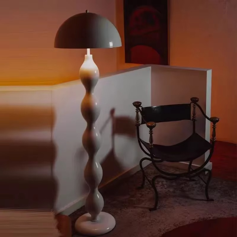 Scandinavian Style Modern Floor Lamp with Soft LED Light