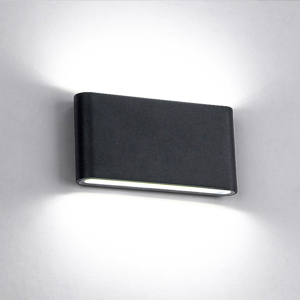 Modern Waterproof LED Up & Down Outdoor Wall Light