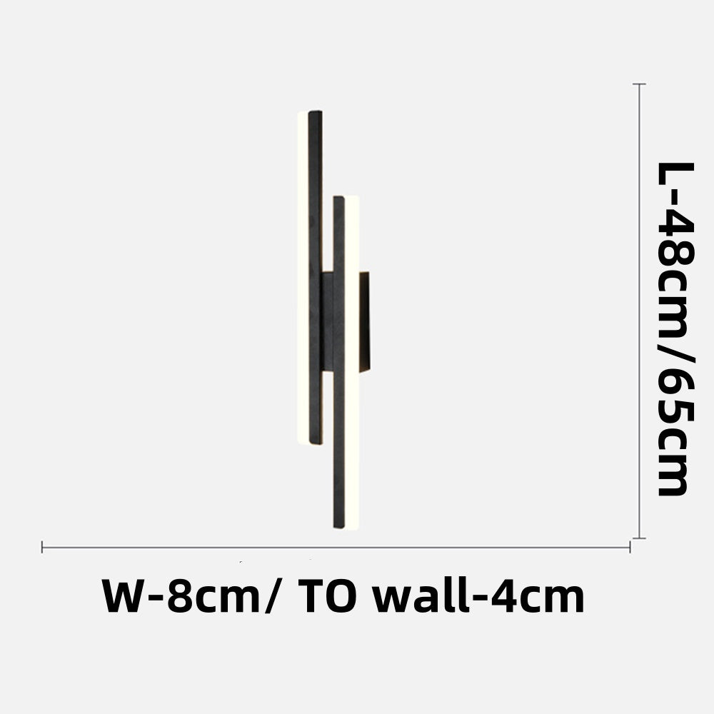 Modern LED Acrylic Wall Sconce Light for Living Room Bedroom Hallway