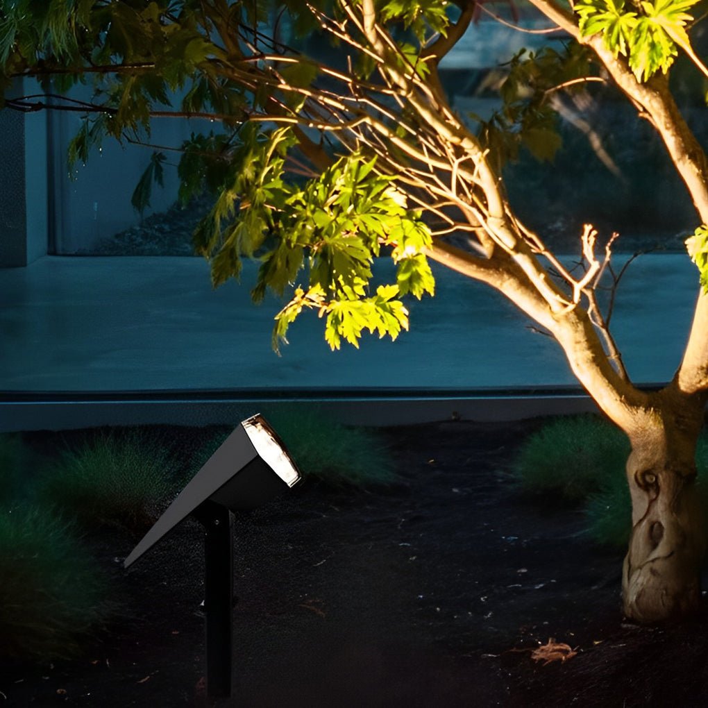 Adjustable Solar LED Landscape Spotlight Waterproof RGB and Warm White