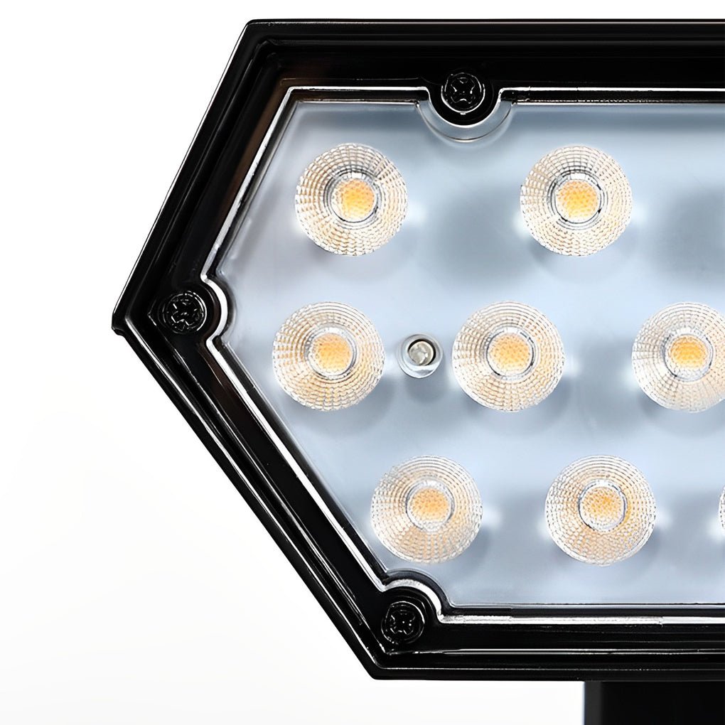 Adjustable Solar LED Landscape Spotlight Waterproof RGB and Warm White