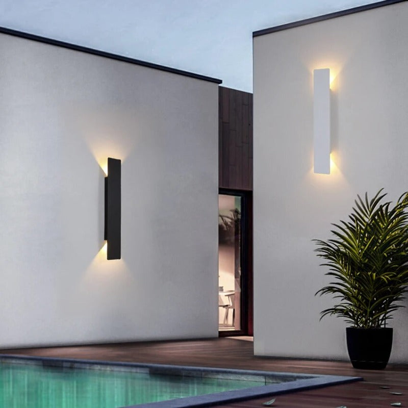 Outdoor LED Wall Light, Waterproof IP65 Garden and Patio Lamp