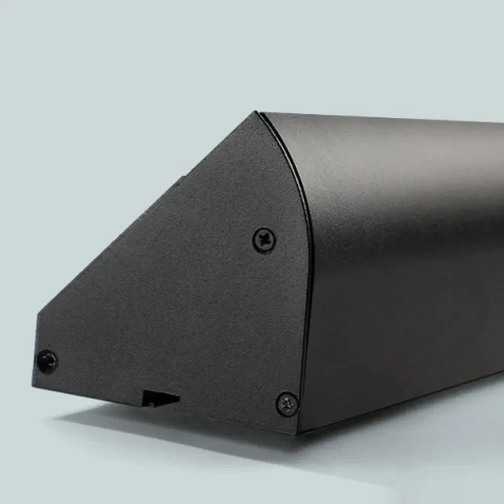 Modern Outdoor LED Wall Light Black Waterproof Fixture for Garden and Patio