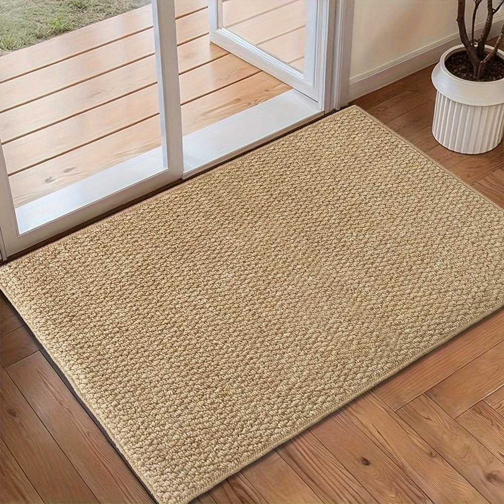 Natural Look Indoor Outdoor Door Mat Soft Absorbent Washable Non Slip