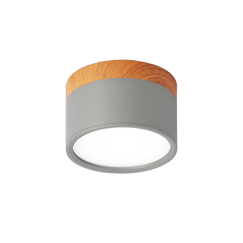 Modern Cylinder LED Flush Mount Ceiling Light