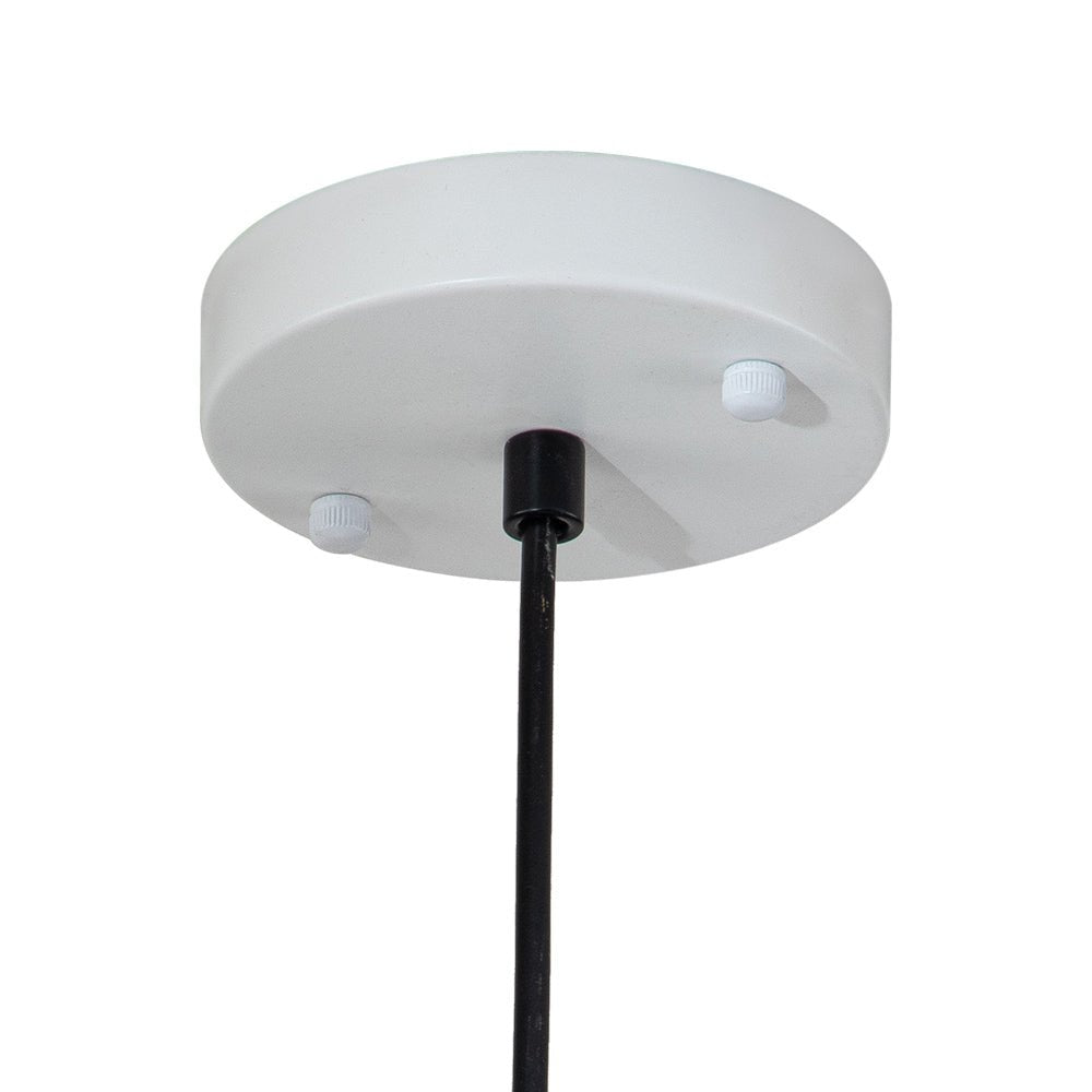 Oversized Dome Metal Pendant Light with Gold Interior