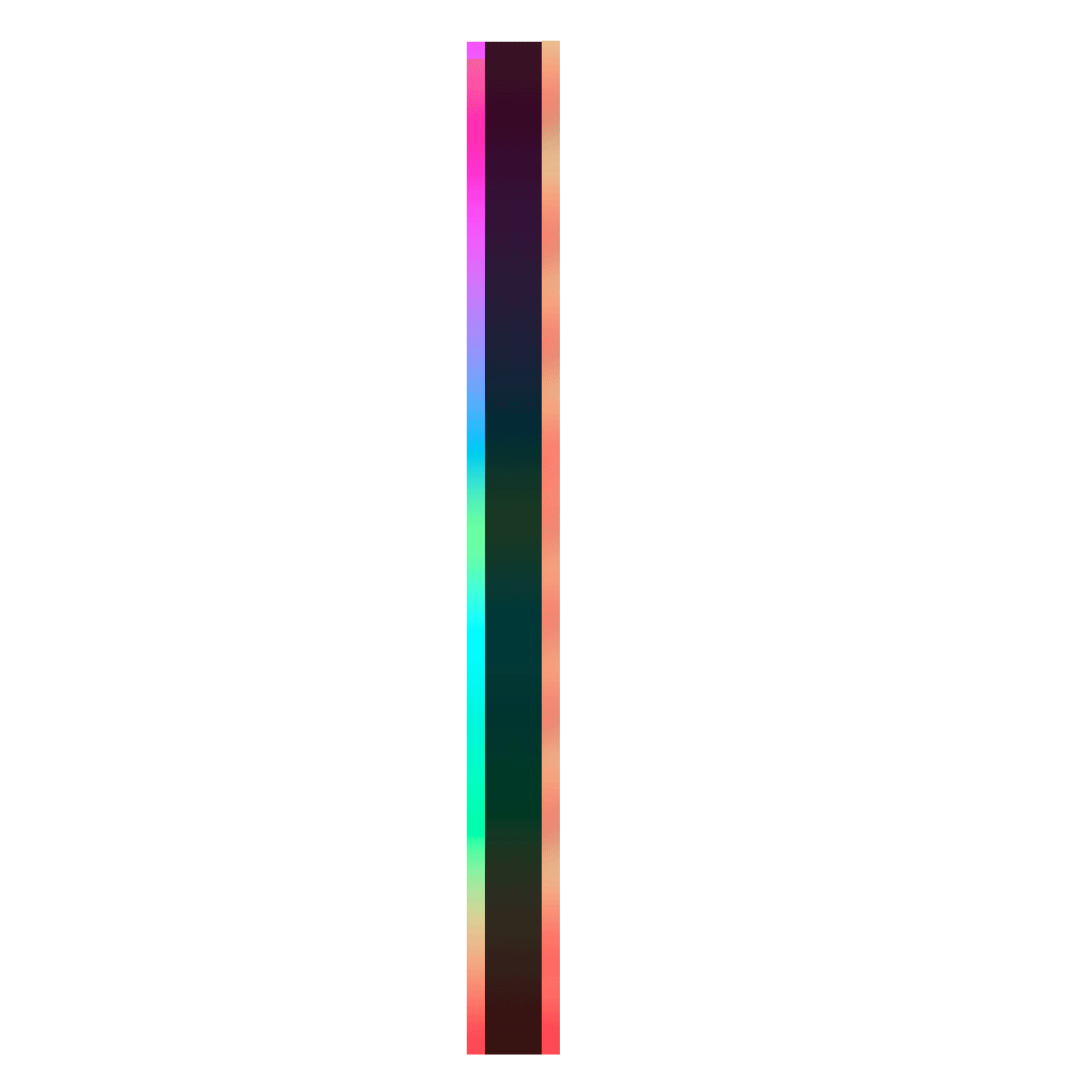 Minimalist RGB LED Outdoor Wall Light Waterproof Linear