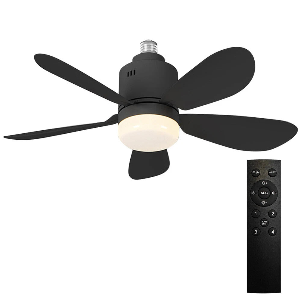 LED Ceiling Fan Light Bulb with Remote Control