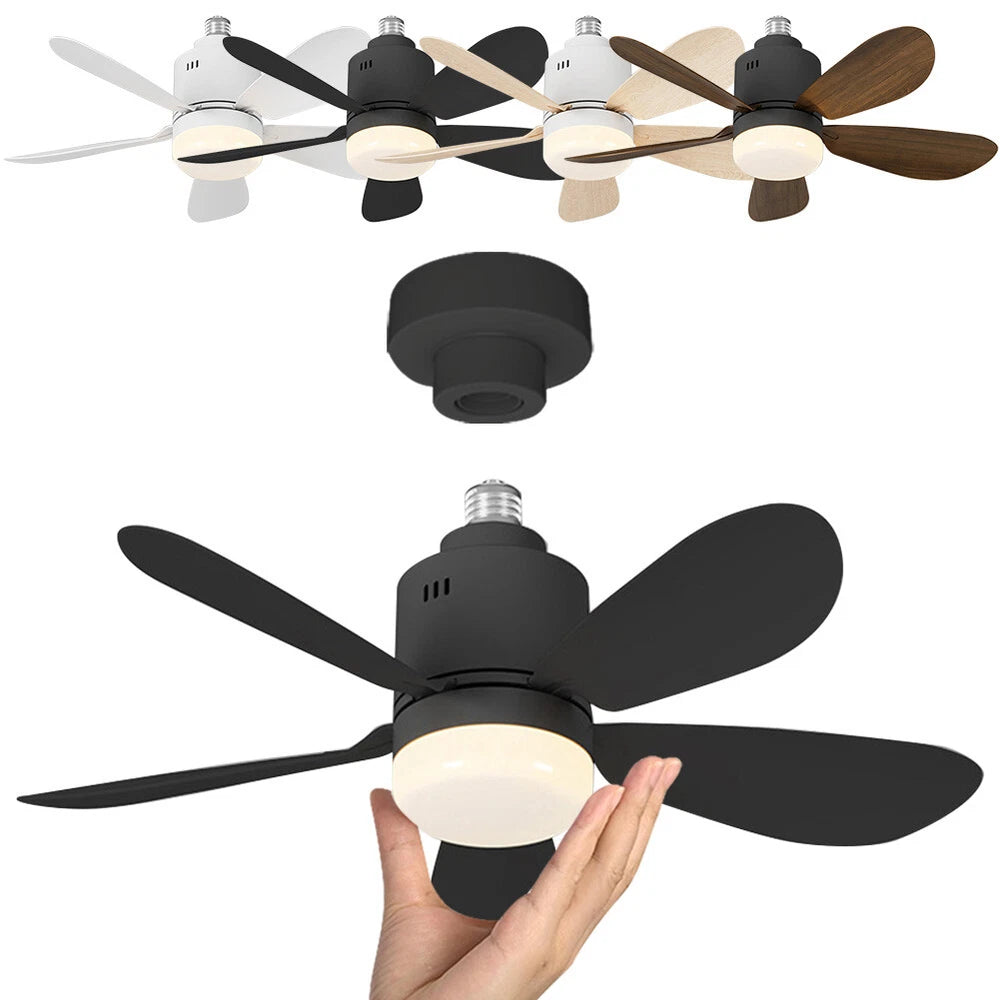 LED Ceiling Fan Light Bulb with Remote Control
