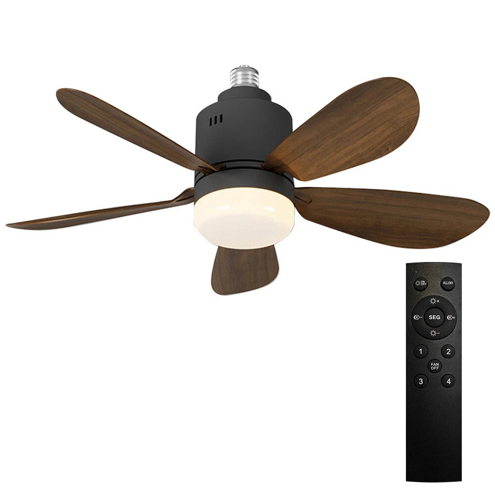 LED Ceiling Fan Light Bulb with Remote Control
