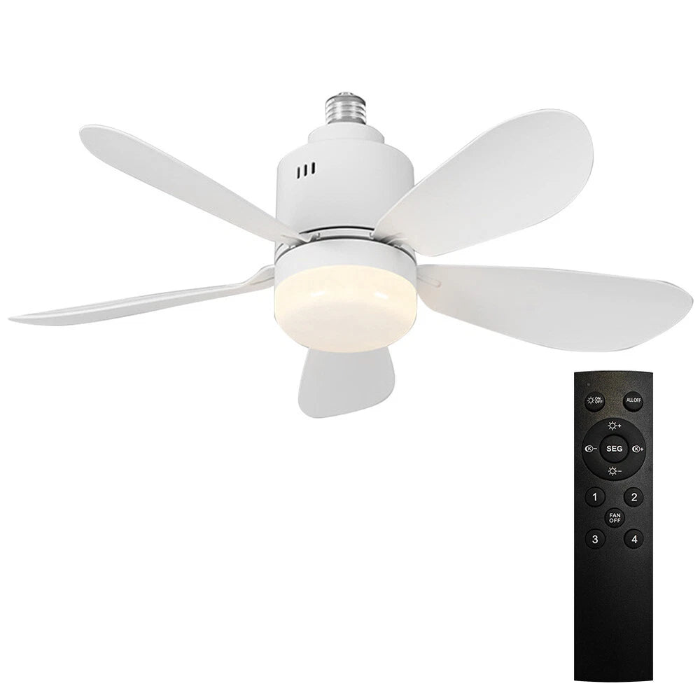 LED Ceiling Fan Light Bulb with Remote Control
