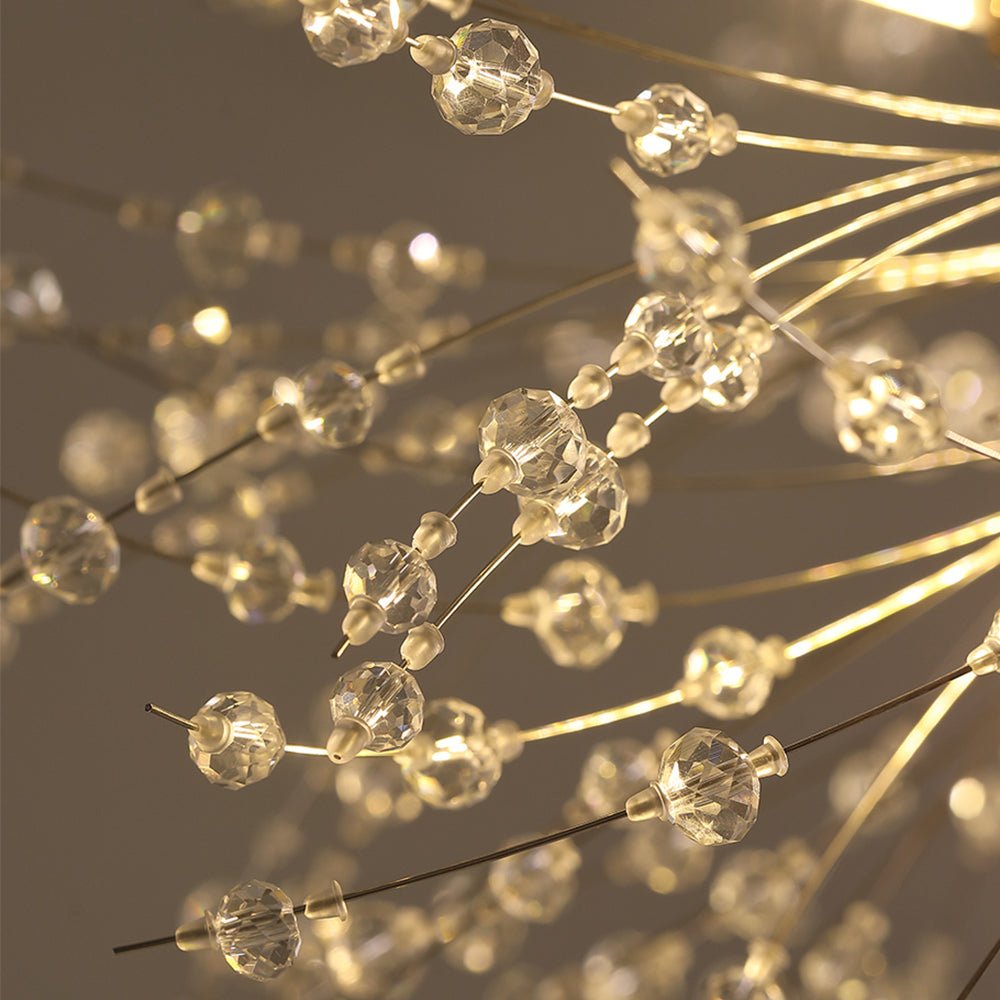 Luxury Firework Sputnik Chandelier 20-Light Oversized Modern Ceiling Light