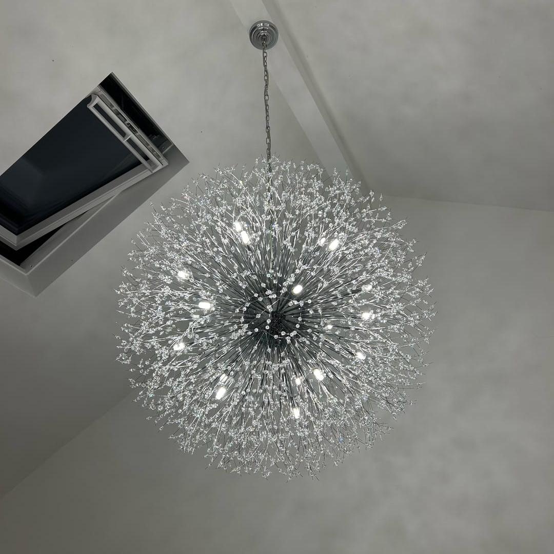 Luxury Firework Sputnik Chandelier 20-Light Oversized Modern Ceiling Light
