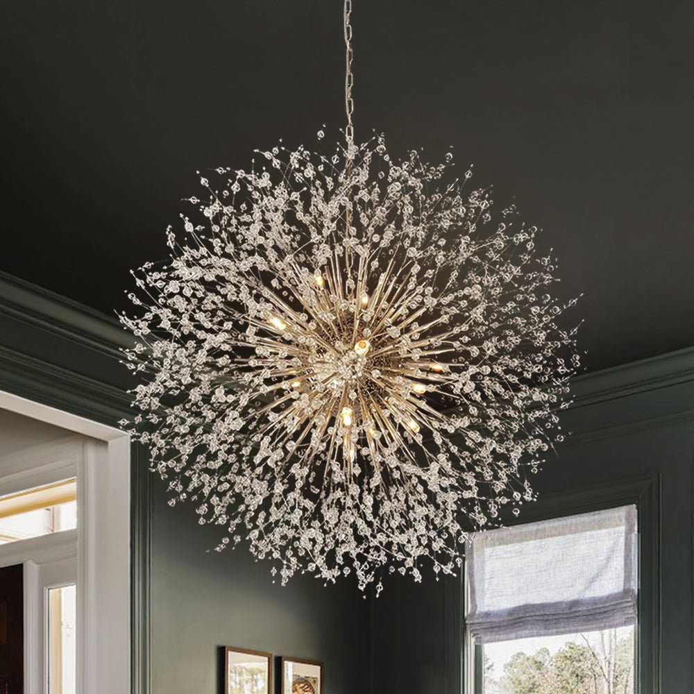 Luxury Firework Sputnik Chandelier 20-Light Oversized Modern Ceiling Light