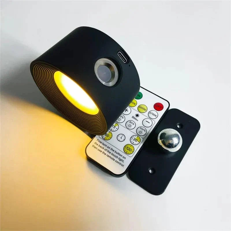 Rechargeable Battery Wall Light, Wireless Adjustable Lamp