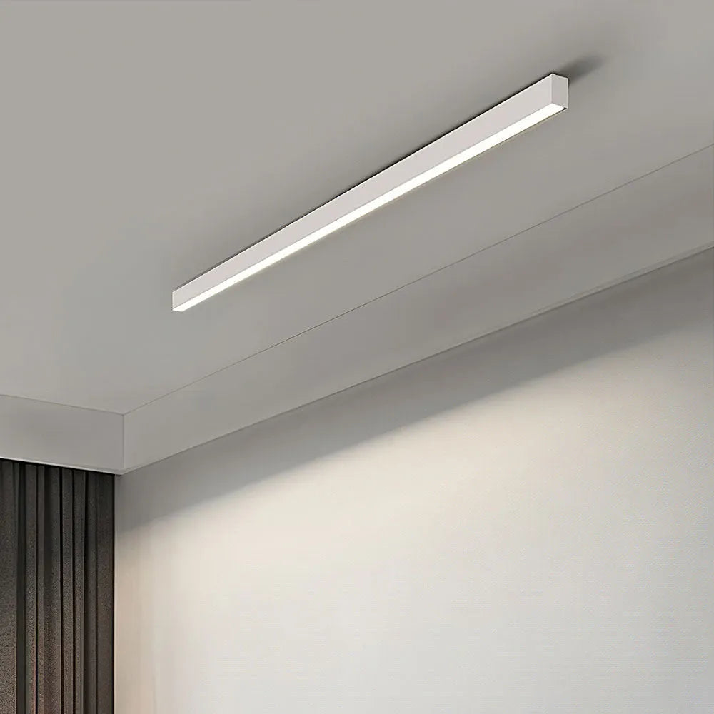 Minimalist Long Strip LED Ceiling Light for Living Room Bedroom and Hallway