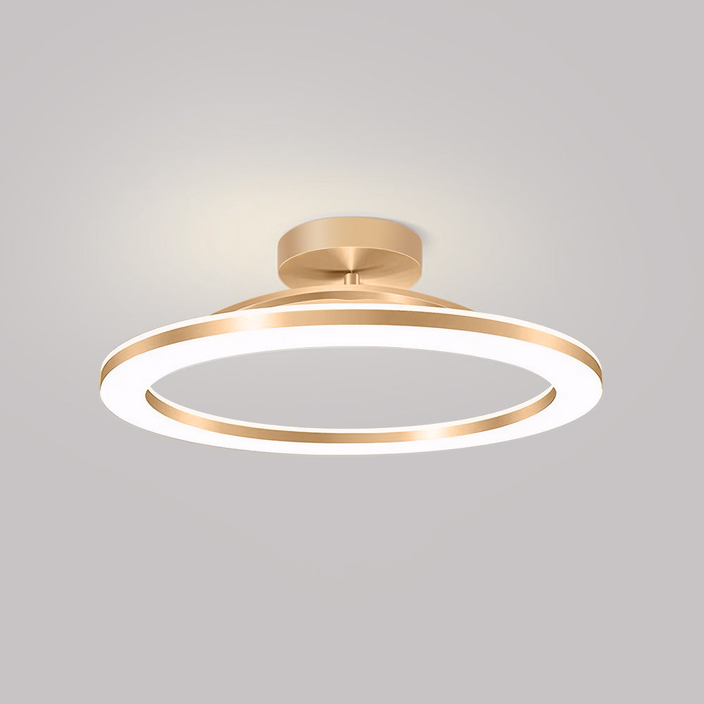 LED Ceiling Light in Modern Iron Design