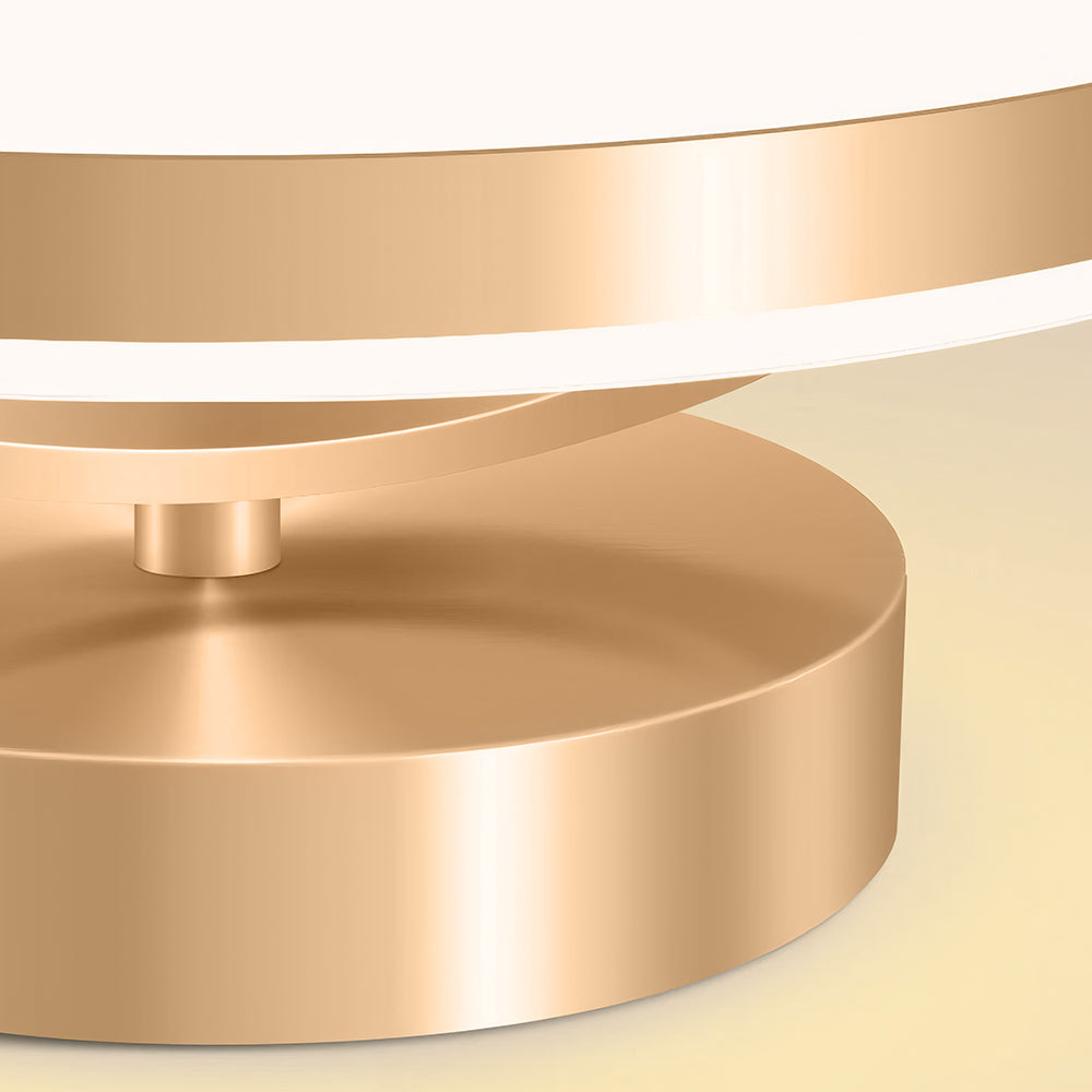 LED Ceiling Light in Modern Iron Design