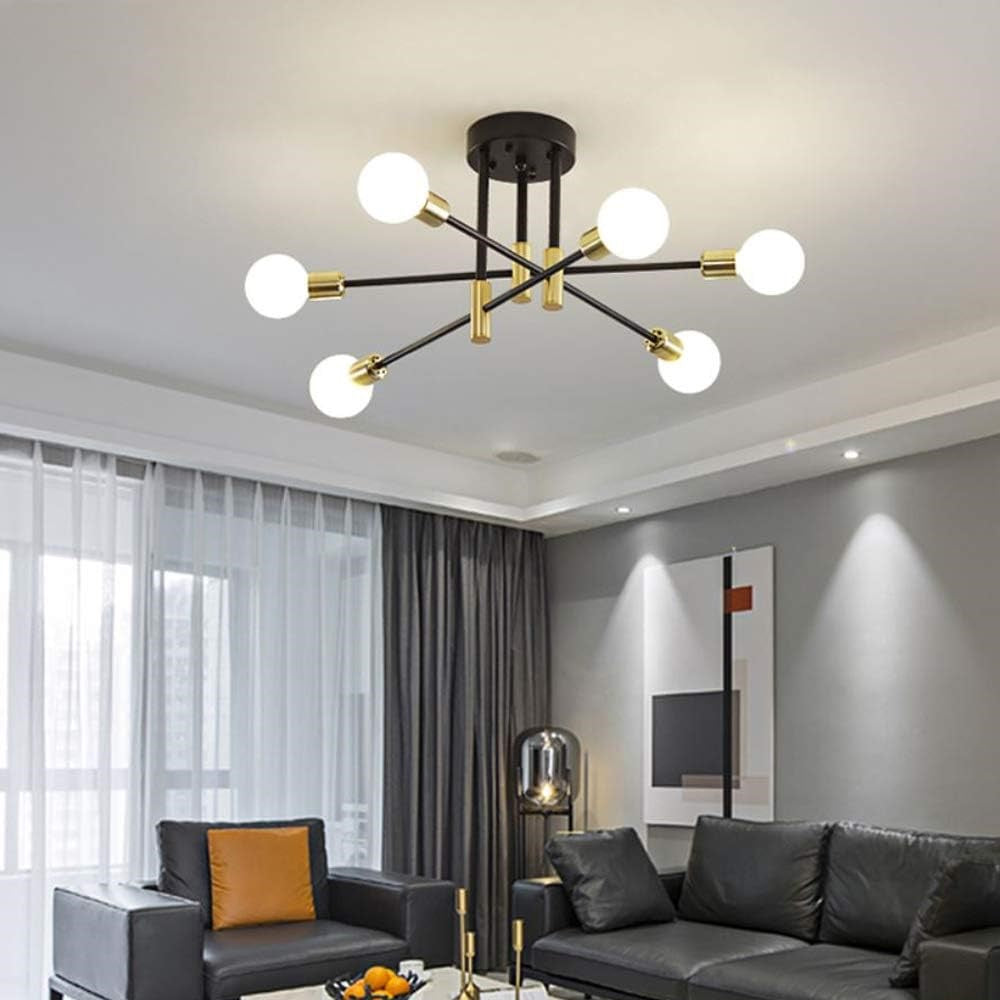 Nordic Black Modern Ceiling Light