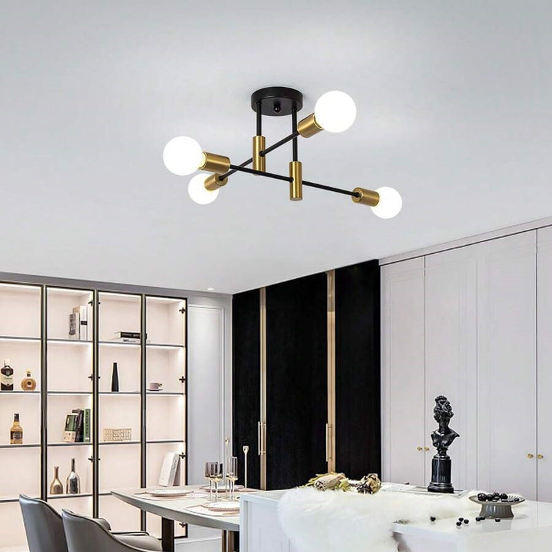 Nordic Black Modern Ceiling Light