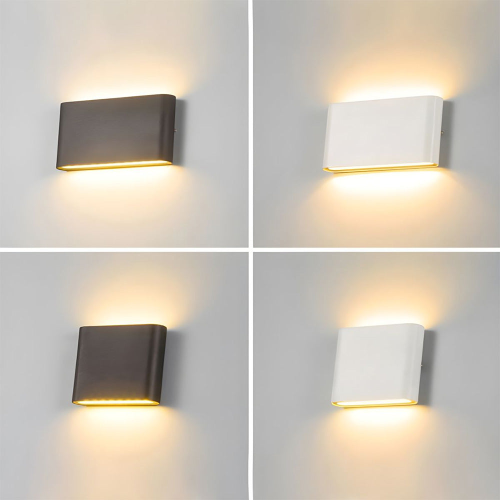 Modern Waterproof LED Up & Down Outdoor Wall Light