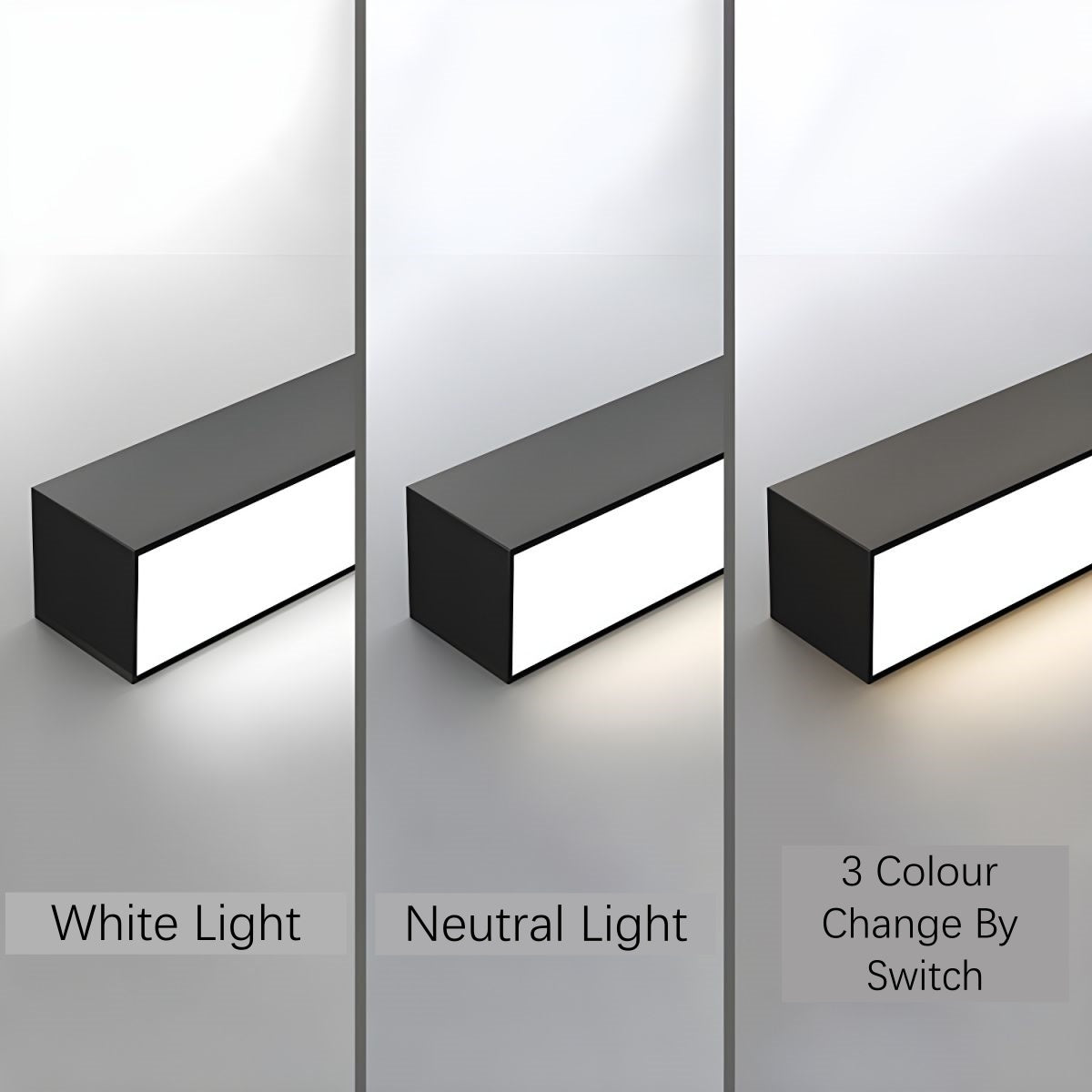 Minimalist Long Strip LED Ceiling Light for Living Room Bedroom and Hallway