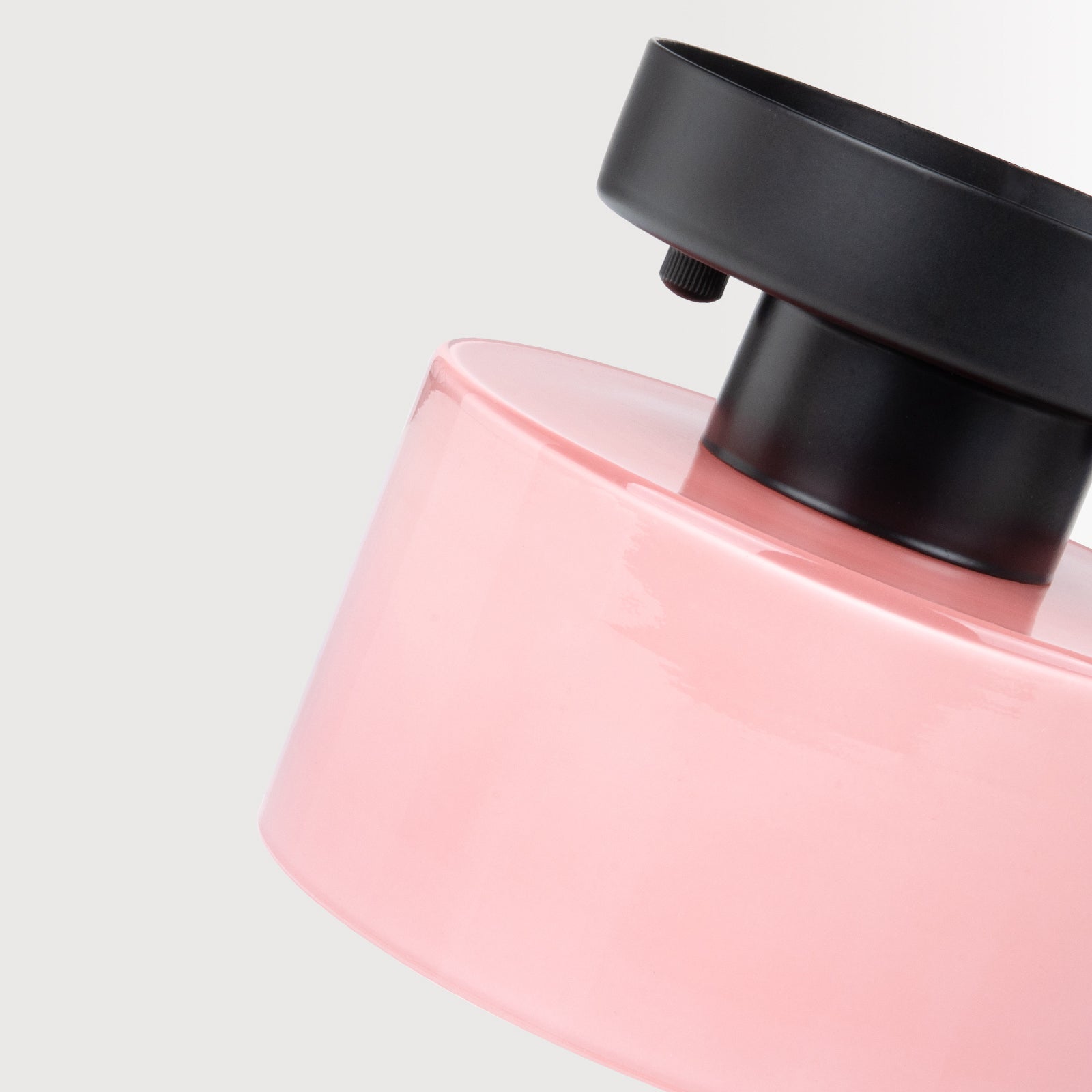 Bauhaus Glass Flush Mount Ceiling Light – Minimalist Small Fixture
