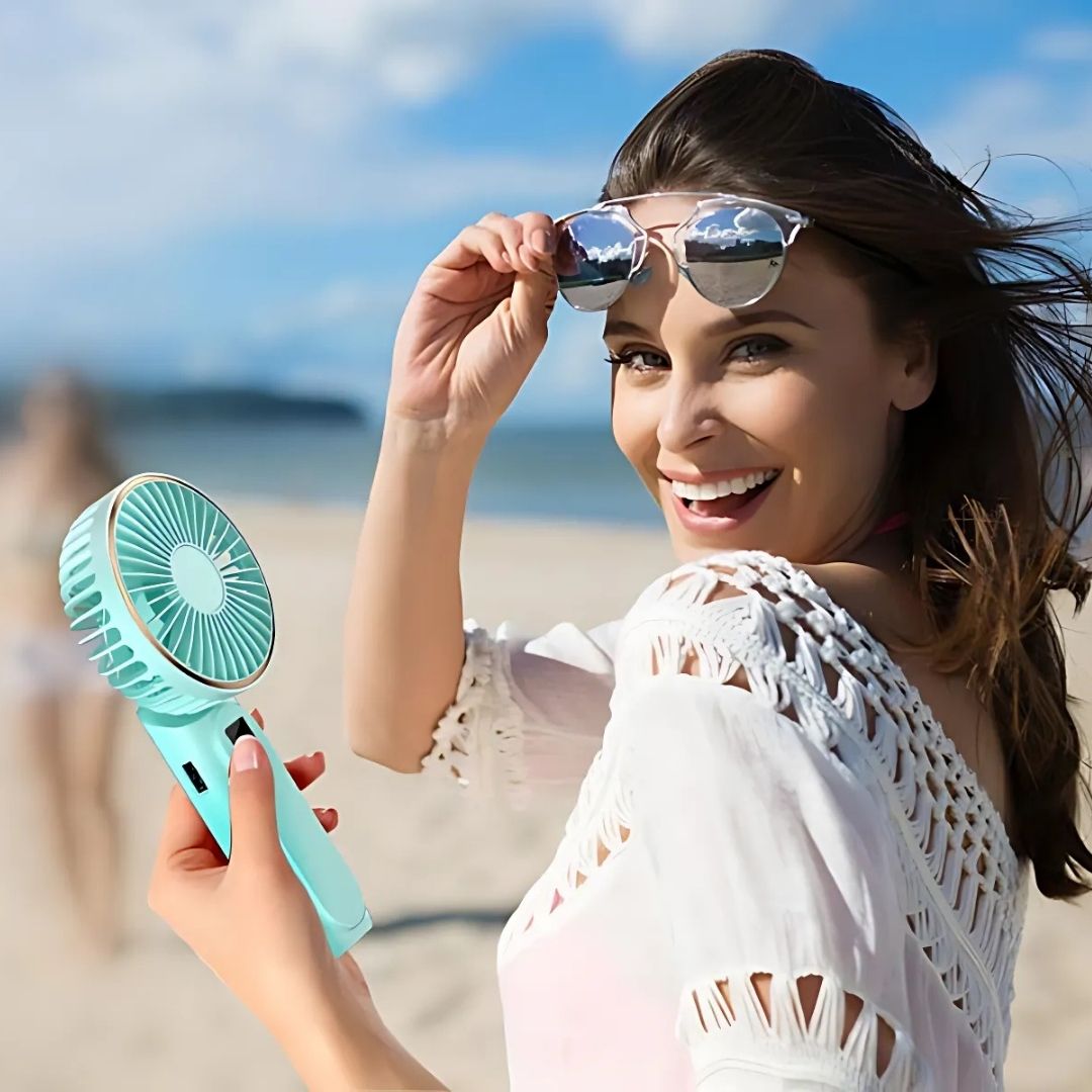 Portable Handheld Folding Fan